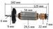 Якір болгарка Makita GA4030 / GA5030 / GA4530 оригінал 517649-4 (160*29,5 різьблення 6мм) 26711-328 фото 2