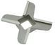 Нож мясорубки Bosch - 620949 / 028887 (серый) квадрат 9мм 45mm h9,5мм 25655-032 фото 2