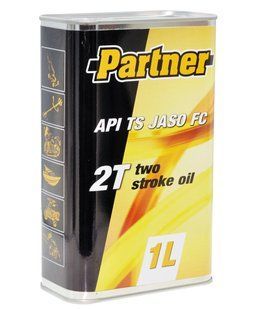 Масло для 2-х тактних двигунів PARTNER 2T 1л, ж / б прямокутна / напівсинтетики 82761-231 фото