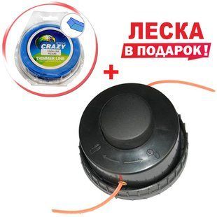 Шпуля електротріммера d7 + жилка в подарунок d1.6 мм квадрат 15 м (шп006+les007) 65733-002 фото