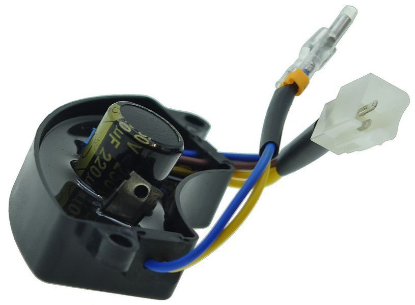 AVR регулятор напруги генератора 168F (220V) (220мкф 250V) (2 кВт) пластик DK 48081-001 фото
