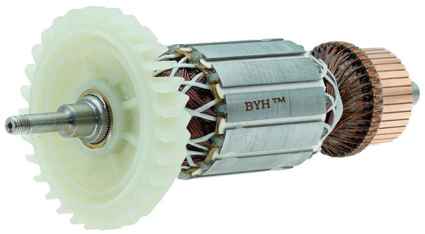 Якір болгарки Makita 9050 (201 * 49,5 посадка 7мм) PRO аналог 518747-7 80913-1472 фото