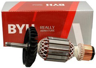 Якір (ротор) болгарки Bosch GWS 20-180 (205*54 посадка 10мм) PRO 1604011296 80918-1474 фото
