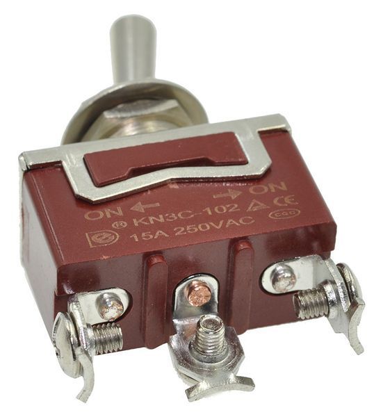 Тумблер KN (3) C-102 ON-OFF (3 pin) 15A 250VAC Daier 34306-1393 фото