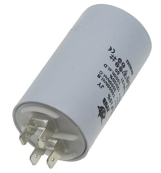 Конденсатор JYUL CBB-60H 15мкф - 450 VAC клеми(40*70 mm) 64550-127 фото