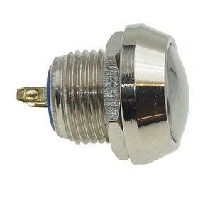 Кнопка антивандальная d17,5mm резьба 12mm h17mm 2 контакта 71749-505 фото