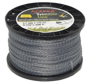 Ліска косильна спіраль d2.7 мм 3 LB (170 м) 71204-303 фото
