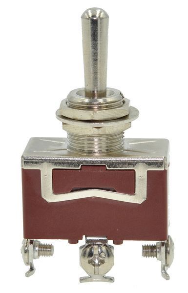 Тумблер KN (3) C-123 ON-OFF-ON (3 pin) 15A 250VAC Daier 46034-1392 фото