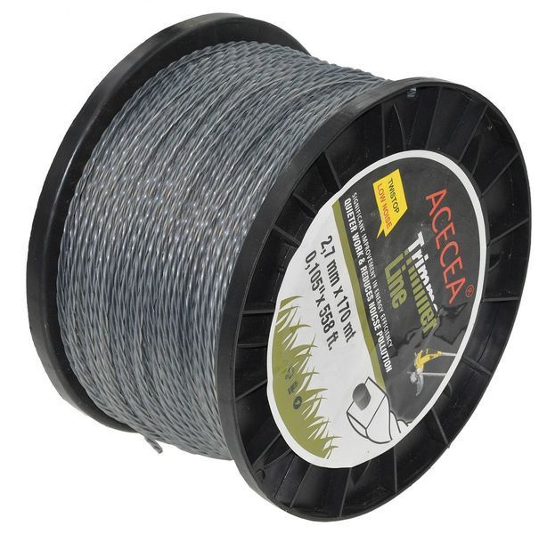 Ліска косильна спіраль d2.7 мм 3 LB (170 м) 71204-303 фото