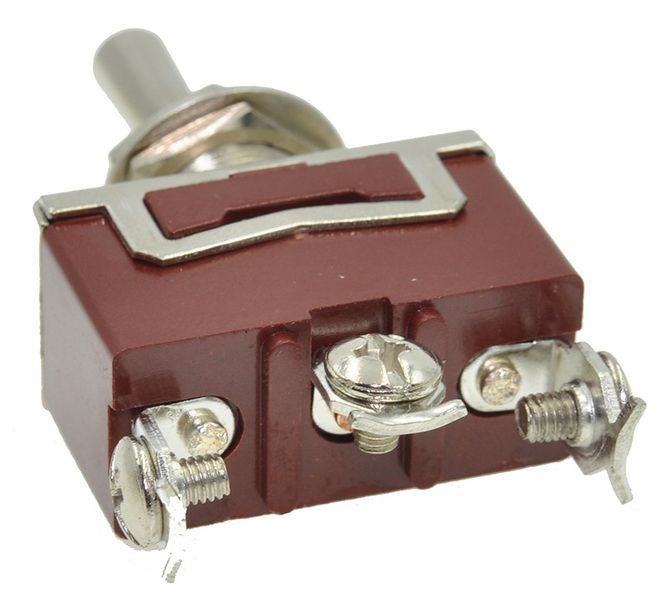 Тумблер KN (3) C-123 ON-OFF-ON (3 pin) 15A 250VAC Daier 46034-1392 фото