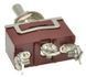 Тумблер KN (3) C-123 ON-OFF-ON (3 pin) 15A 250VAC Daier 46034-1392 фото 3