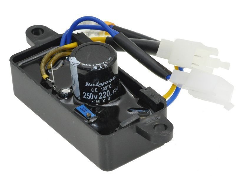 AVR регулятор напруги генератора 168F (380V) прямокутний (Мц92 мм) 48387-274 фото