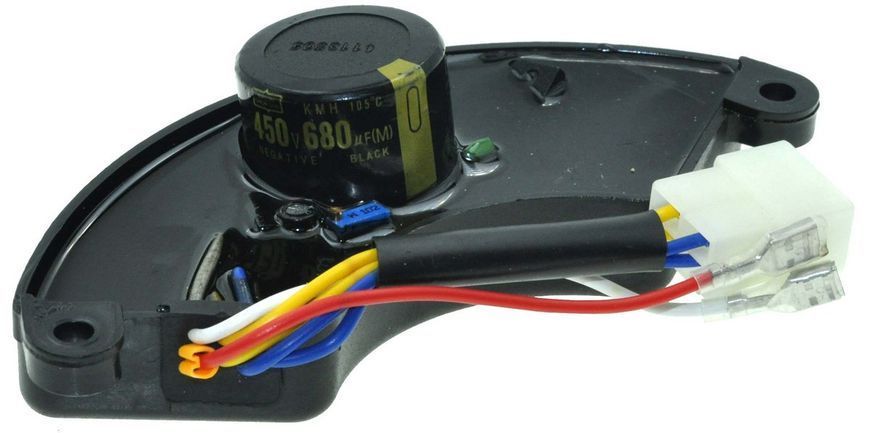 AVR регулятор напряжения генератора 188F (220V) (680 мкф 450V) пластик 48102-024 фото