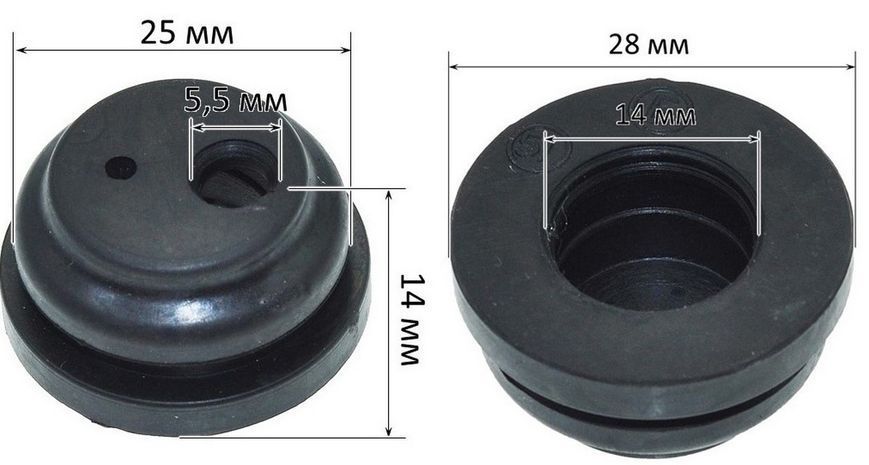 Ущільнювальна гумка бензобака мотокоси Oleo-Mac Sparta 25 оригінал 4162268R 135454-486 фото