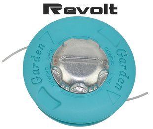 Шпуля тримера автомат металева кнопка Revolt d139 943954-357 фото