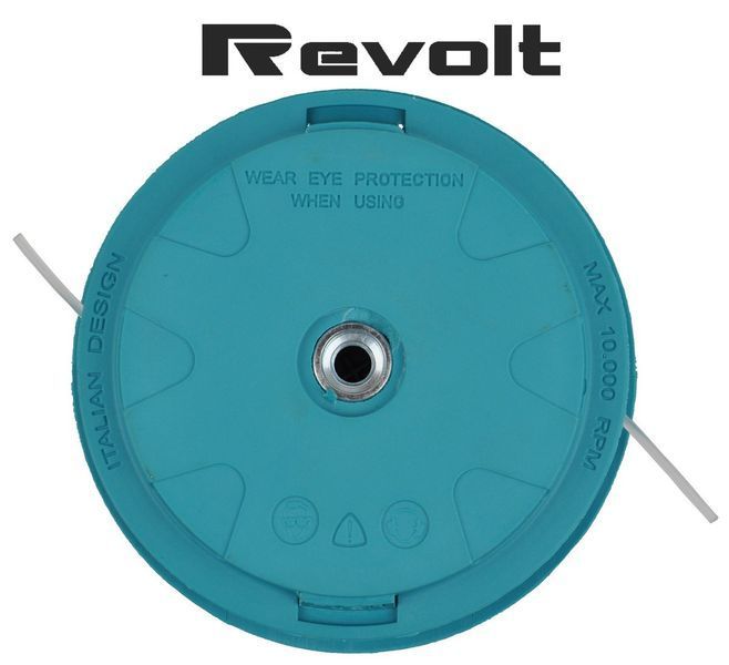 Шпуля тримера автомат металева кнопка Revolt d139 943954-357 фото