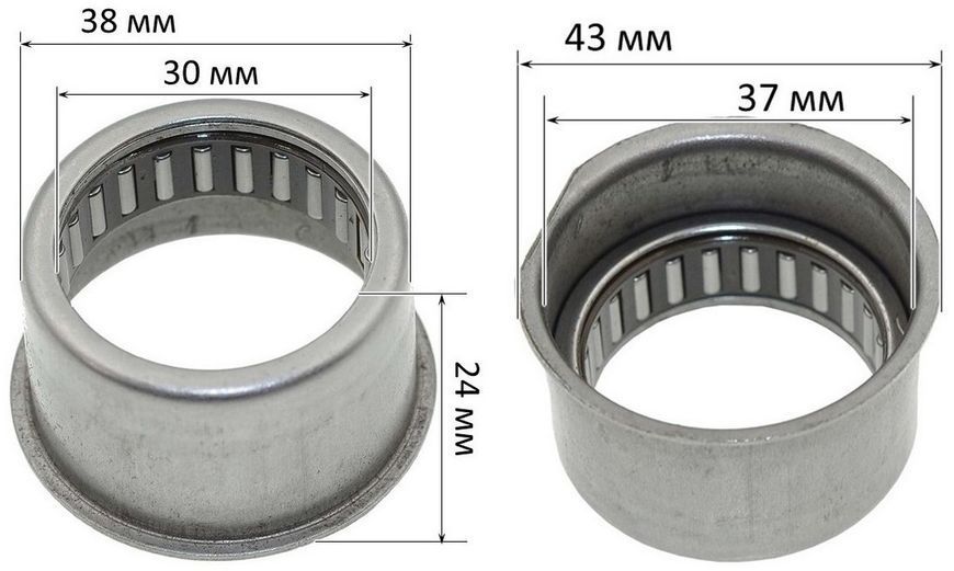 Игольчатый подшипник в обойме перфоратора Makita 2450 d30*38 h24 153290-5 96061-452 фото