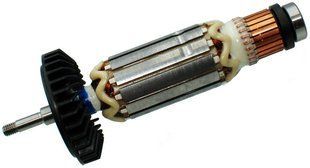Якір болгарка Makita 9555/9553 оригінал(152*32 різьблення 6мм) 515619-7 26710-327 фото