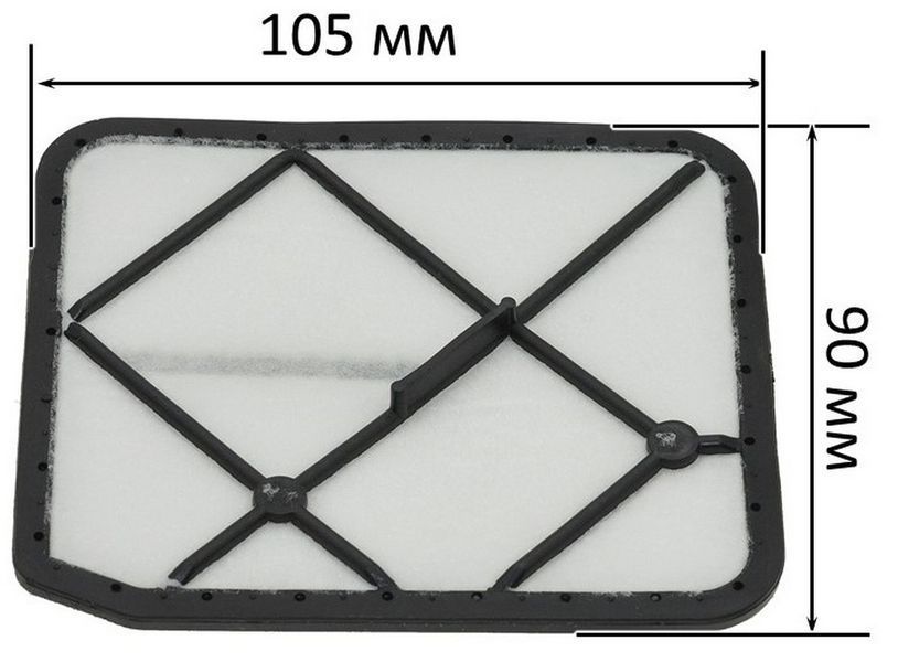 Фільтр повітряний Oleo-Mac Sparta 42/44 (90*105мм) 177152-107 фото