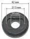 Затискний фланець d14 болгарки Makita d115-230 мм аналог 224415-9 (d14*42*9 мм) 877770-752 фото 2