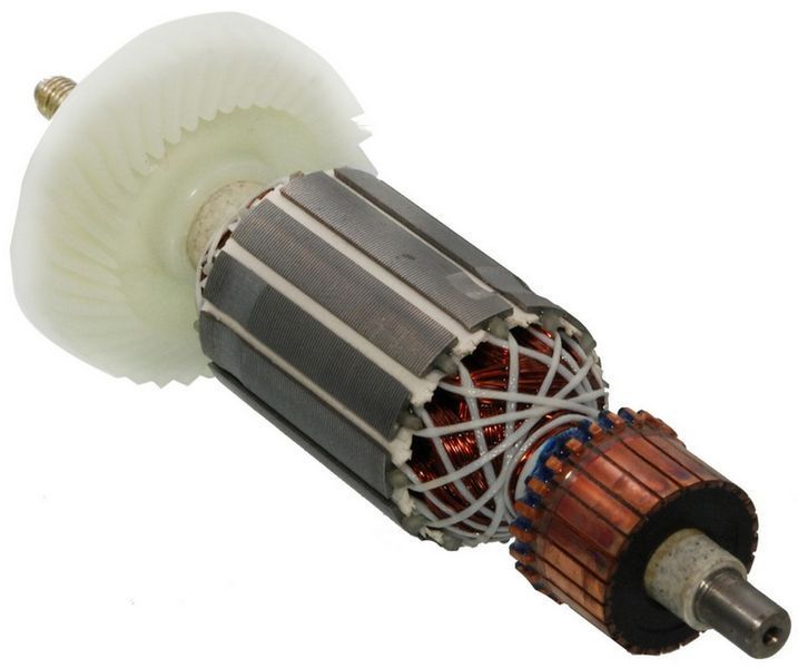 Якір болгарка Bosch GWS 7-125 (163*35 посадка 8 мм) 1 клас 1604010633 55566-1348 фото