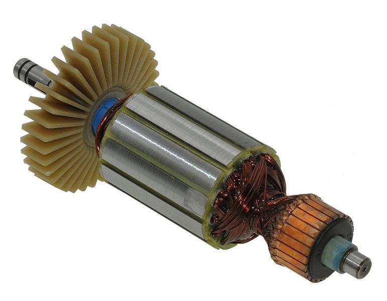 Якір болгарка Wintech 180 /ІжМаш 2000/Крафт 180/Зеніт ЗУШ-180/1800 (177*44 шпонка 9мм) 26505-110 фото