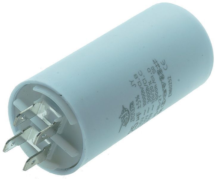 Конденсатор JYUL CBB-60H 25мкф - 450 VAC клеммы (34*72 mm) 34350-359 фото
