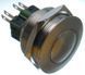 Кнопка антивандальная d34mm різьблення 30mm h34mm 4 контакти 74954-588 фото 1