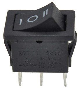 Тумблер 3 положення 3 контакти 15*21 mm 6A 31202-293 фото