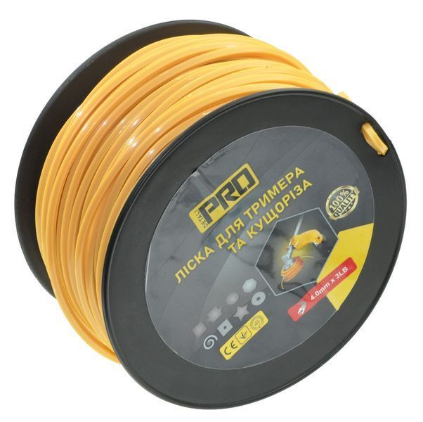 Ліска косильна квадрат d4 мм 3 LB (82 м) з кордом 44105-507 фото