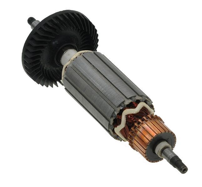 Якорь болгарки Makita 9565C (190*35 резьба 6мм) PRO 515228-2 217271-1361 фото