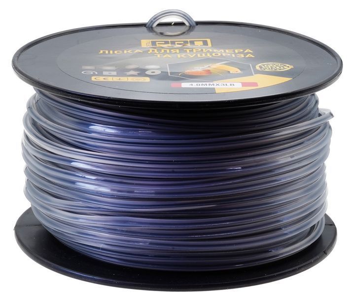 Ліска косильна квадрат d4 мм 3 LB (82 м) з кордом 44105-507 фото