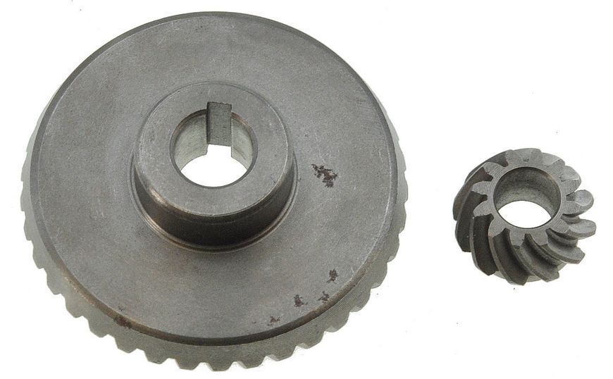 Шестерни (пара) болгарки Интерскол 115 (d1&nbsp;10*49&nbsp;d2&nbsp;8*18&nbsp;h2&nbsp;11) оригинал 46398-4165 фото