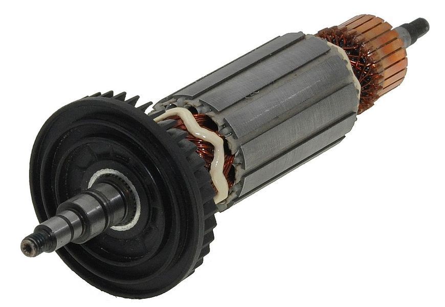 Якорь болгарки Makita 9565C (190*35 резьба 6мм) PRO 515228-2 217271-1361 фото