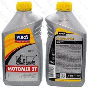 Масло для двотактних двигунів YUKO MOTOMIX 2T 1л 56094-147 фото