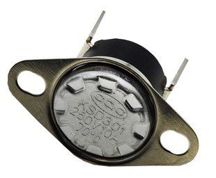 Термореле KSD 301 (70*C 10A, 250V) с кнопкой для утюгов и обогревателей 11599-112 фото
