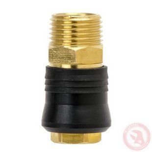 Швидкорознімне з'єднання із зовнішнім різьбленням 1/2", латунь 91329-329 фото