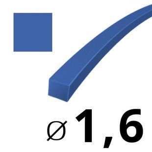 Волосінь косильна квадрат d1.6 мм (на метраж, min 10 m) 326697-452 фото