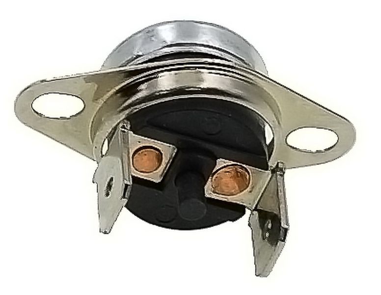 Термореле KSD 301 (140 * C 10A, 250V) з кнопкою для прасок та обігрівачів 244309-033 фото