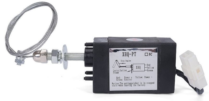 Соленоид (электромагнитный клапан) дизельного генератора KY-XHQ-PT 12V 477401-1617 фото