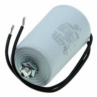 Конденсатор Last One 25 мкф дроту + гвинт HY10 CBB-60L (40*72 мм) 33709-323 фото
