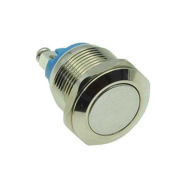 Кнопка антивандальная d22mm резьба 19mm h26mm 2 контакта под винт 63606-542 фото