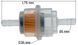 Фильтр топливный VJ Parts d6*D36*L76/40 цилиндрический с бумажным элементом "XKS" 97697-222 фото 2