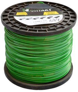 Ліска косильна квадрат d2.4 мм 3 LB (235 м) 50696-087 фото