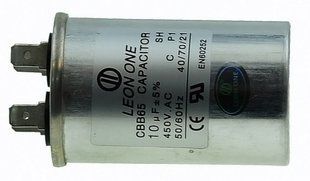 Робочий конденсатор Leon One нерж 10мкф 450V (D40 / H65 мм) 27829-053 фото
