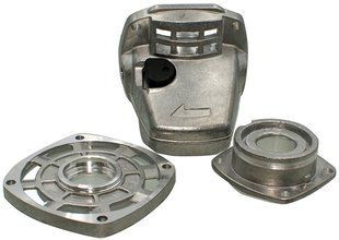 Корпус редуктора (голова) болгарки УШМ GAMakita 9555/9558 аналог 317814-3 87675-161 фото