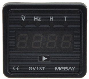 Вольтметр, частотометр, лічильник мотогодин Mebay GV13T для генераторів 94816-1570 фото
