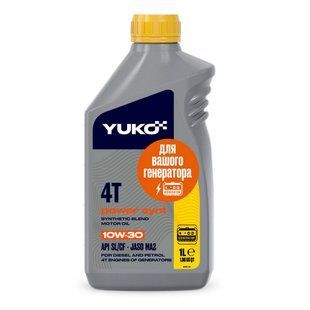 Масло для генератора YUKO POWER SYNT 4T 10W-30 1л 84148-618 фото