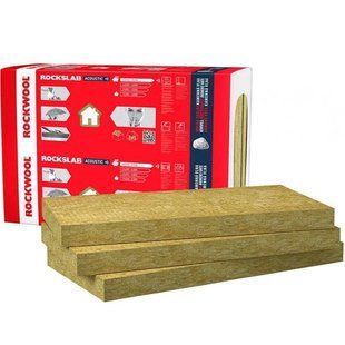Утеплювач базальтовий Rockwool Rockslab acustic 100 мм (звукоізоляція) уб026 фото