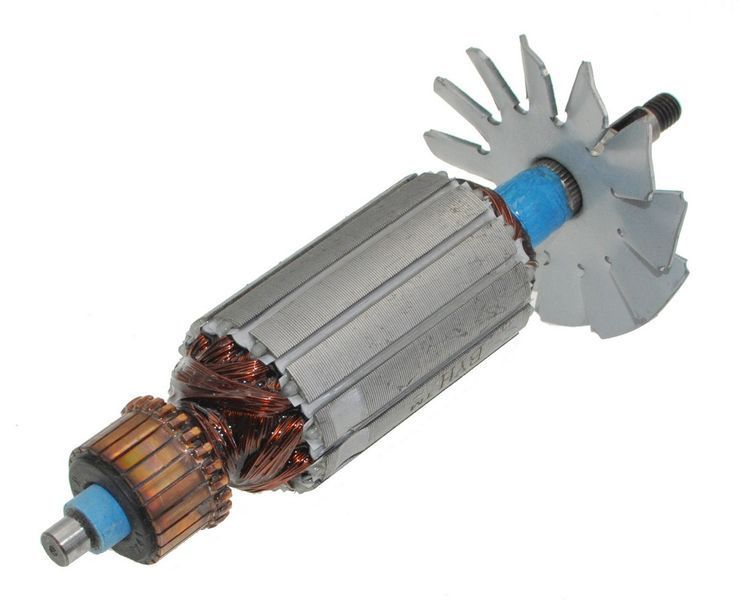 Якір болгарка 180 VJ Parts, Граніт ШУ-180/1900 (183,5*41 шпонка 9мм різьблення) 26481-088 фото